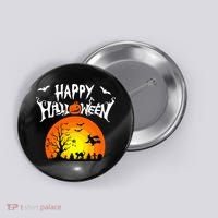 Happy Halloween Retro Button thumb 0