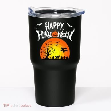 Happy Halloween Retro Tumbler