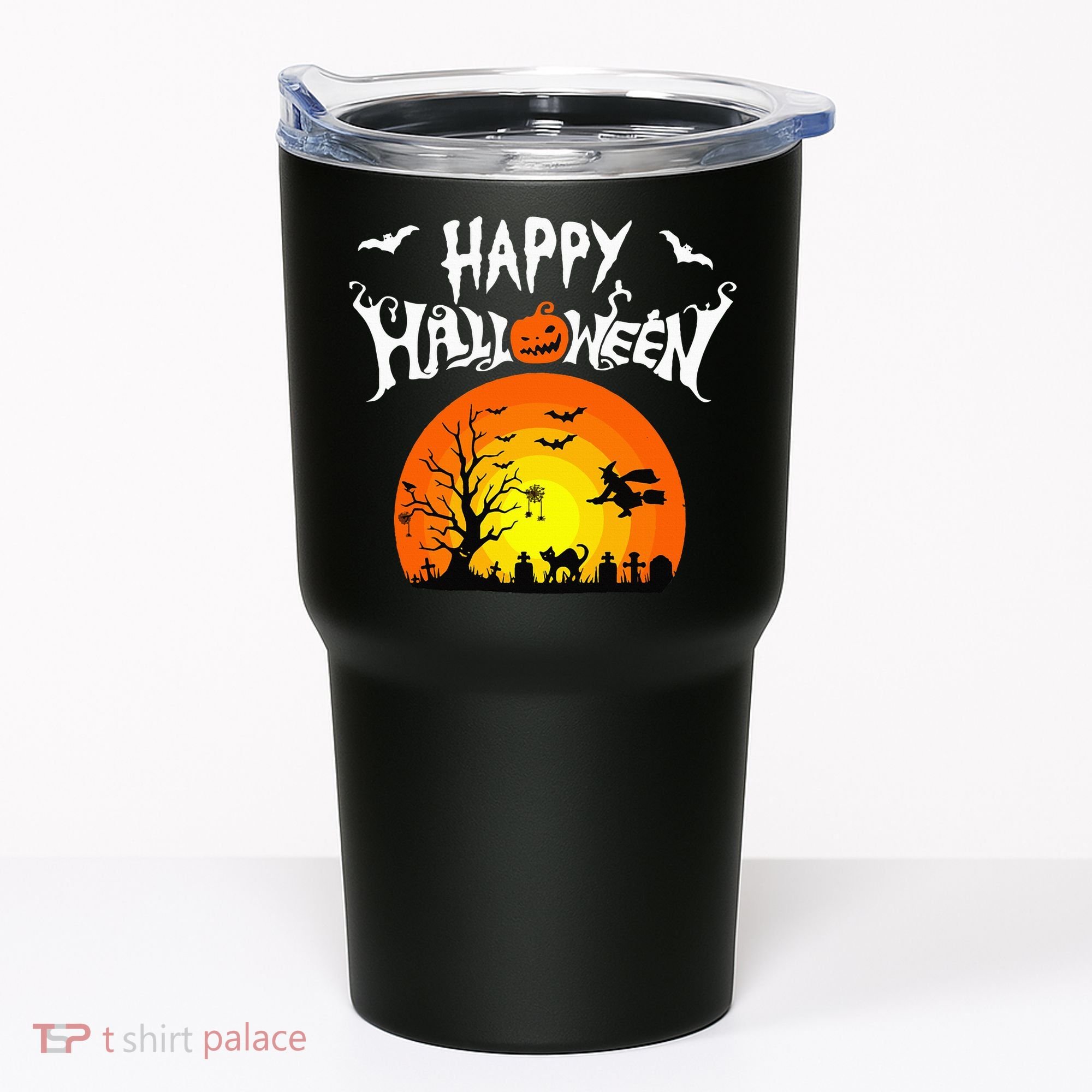 Happy Halloween Retro Tumbler