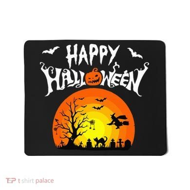 Happy Halloween Retro Mousepad