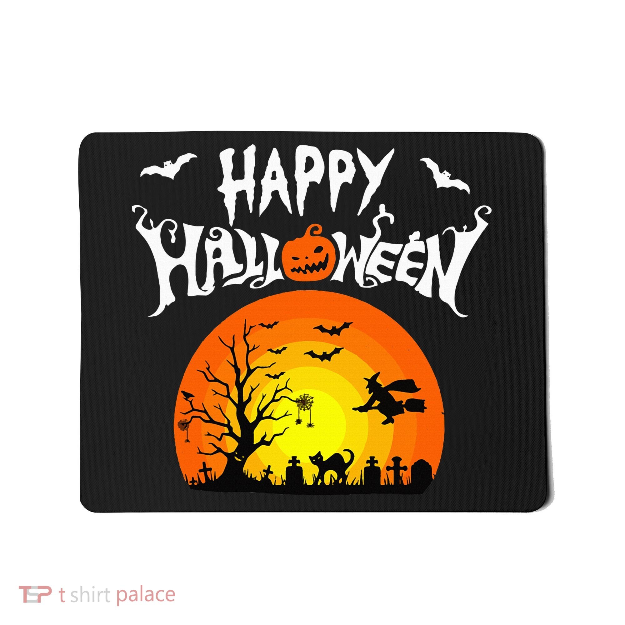 Happy Halloween Retro Mousepad
