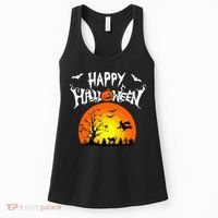 Happy Halloween Retro Women's Tank Top thumb 0