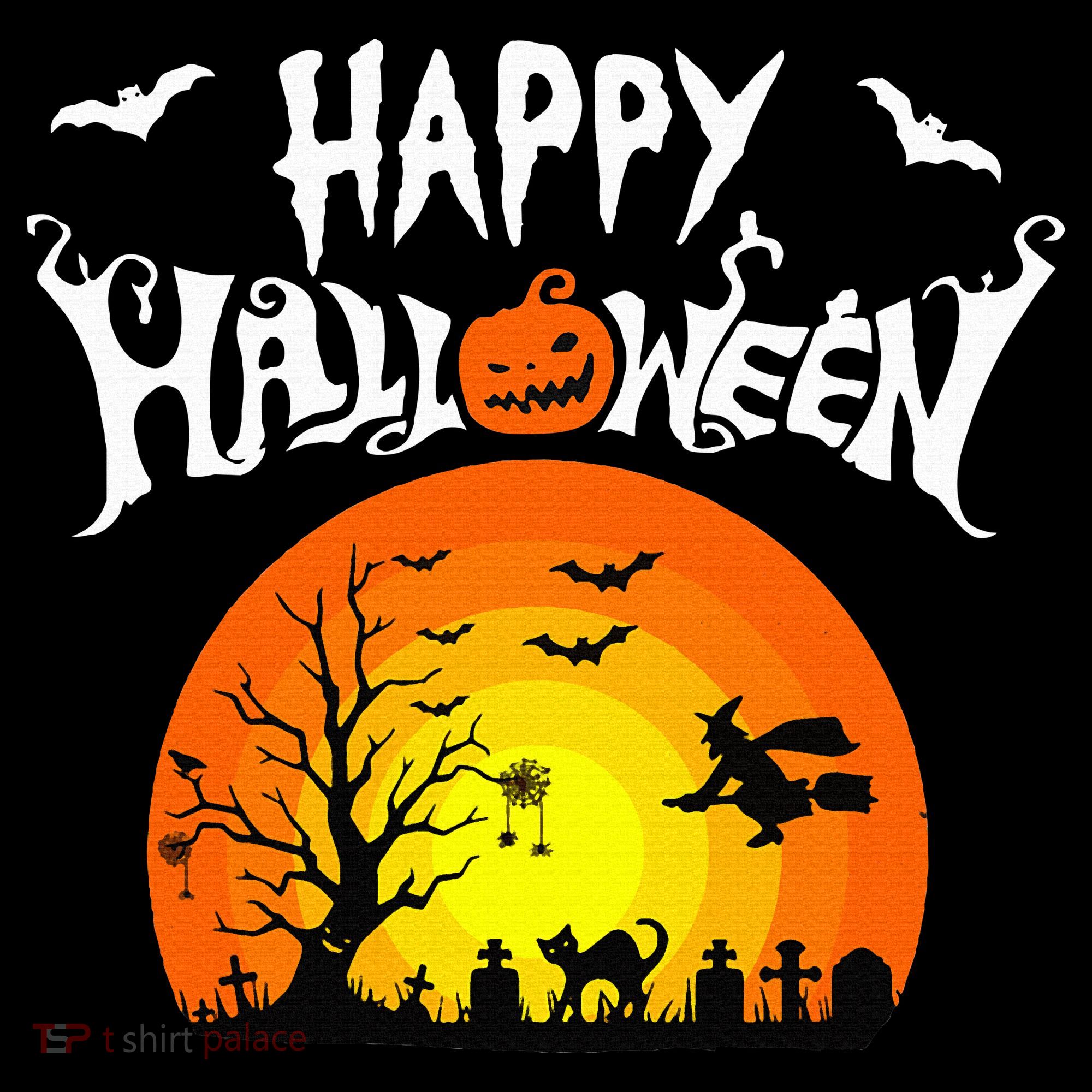 Happy Halloween Retro Women's Tank Top