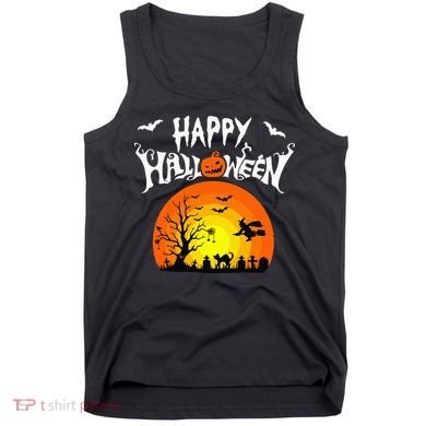 Happy Halloween Retro Tank Top