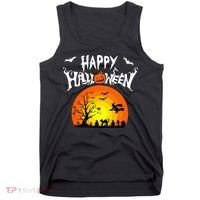Happy Halloween Retro Tank Top thumb 0