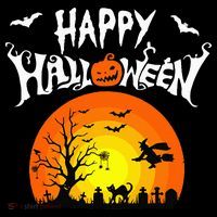 Happy Halloween Retro Toddler T-Shirt thumb 4