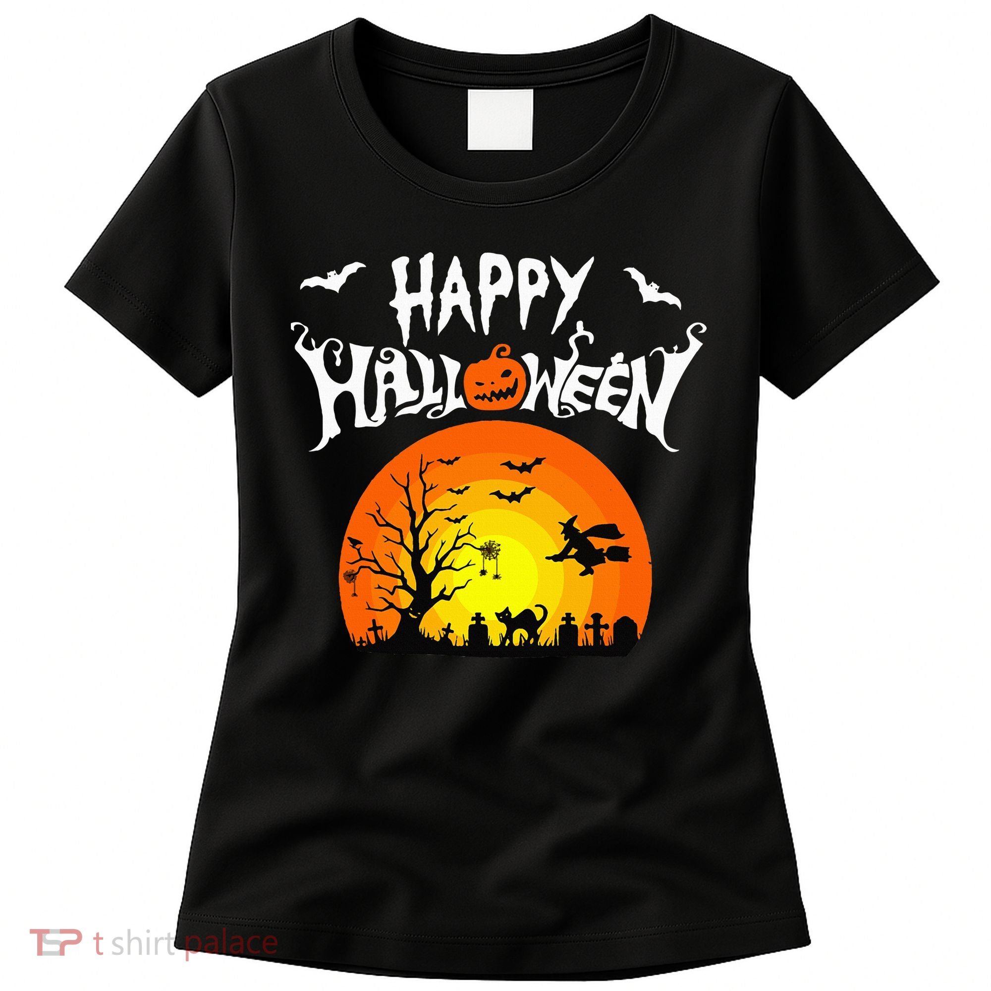 Happy Halloween Retro Women's T-Shirt