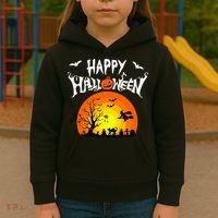 Happy Halloween Retro Kids Hoodie thumb 3