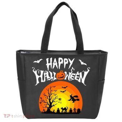 Happy Halloween Retro Tote Bag