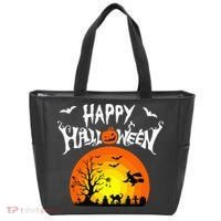 Happy Halloween Retro Tote Bag thumb 0