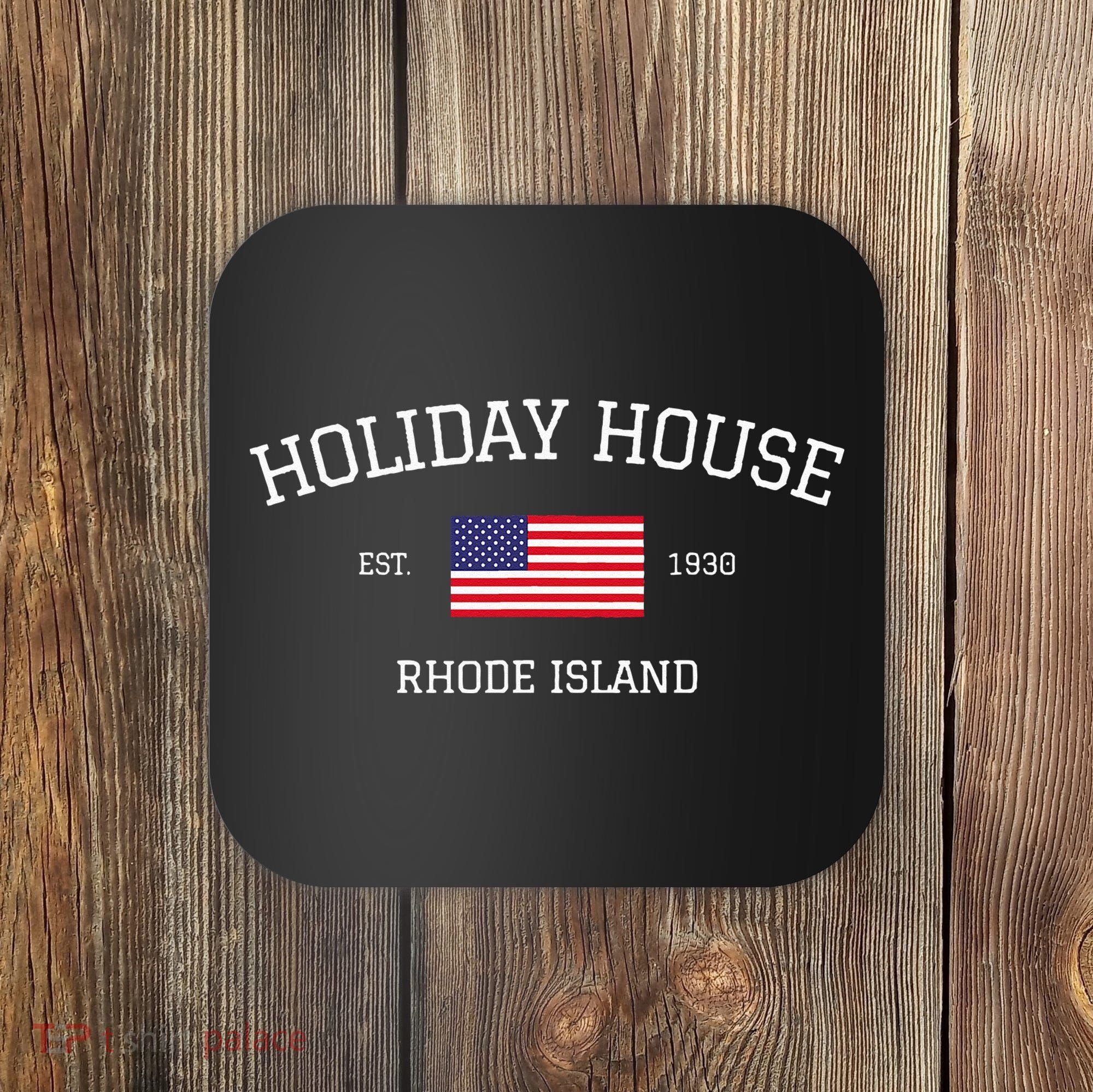 Holiday House Rhode Island Coaster