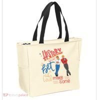 History Huh Red White And Royal Blue Tote Bag thumb 2
