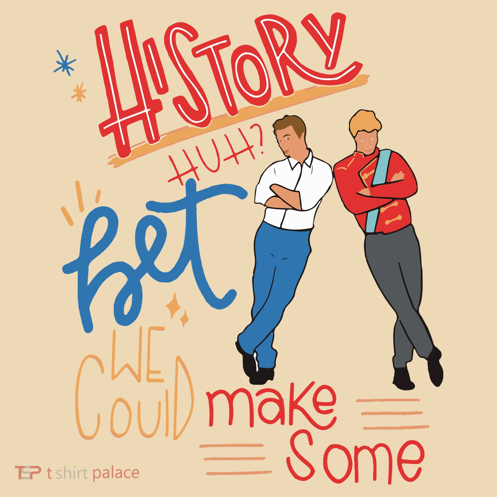 History Huh Red White And Royal Blue Tote Bag