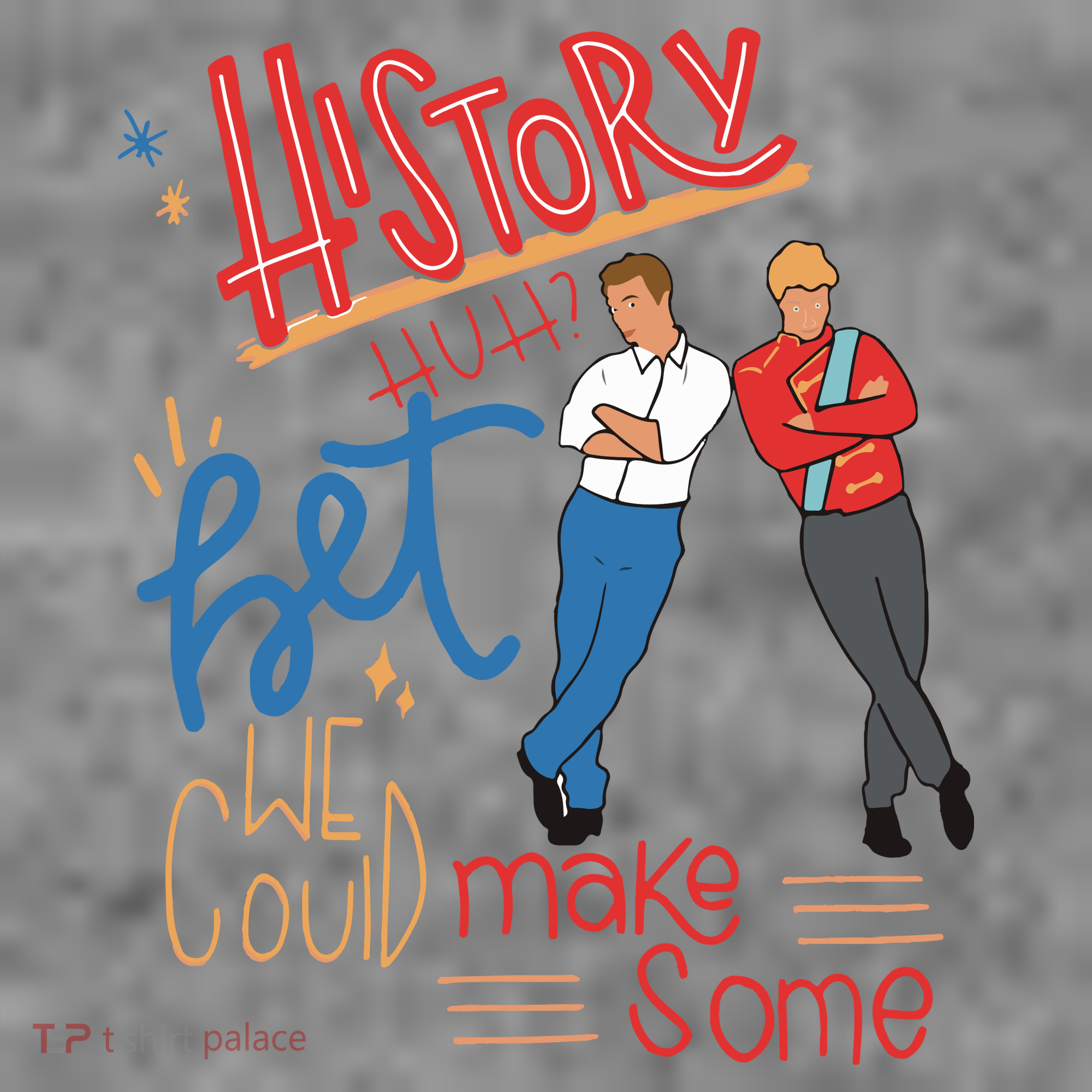 History Huh Red White And Royal Blue Toddler Hoodie