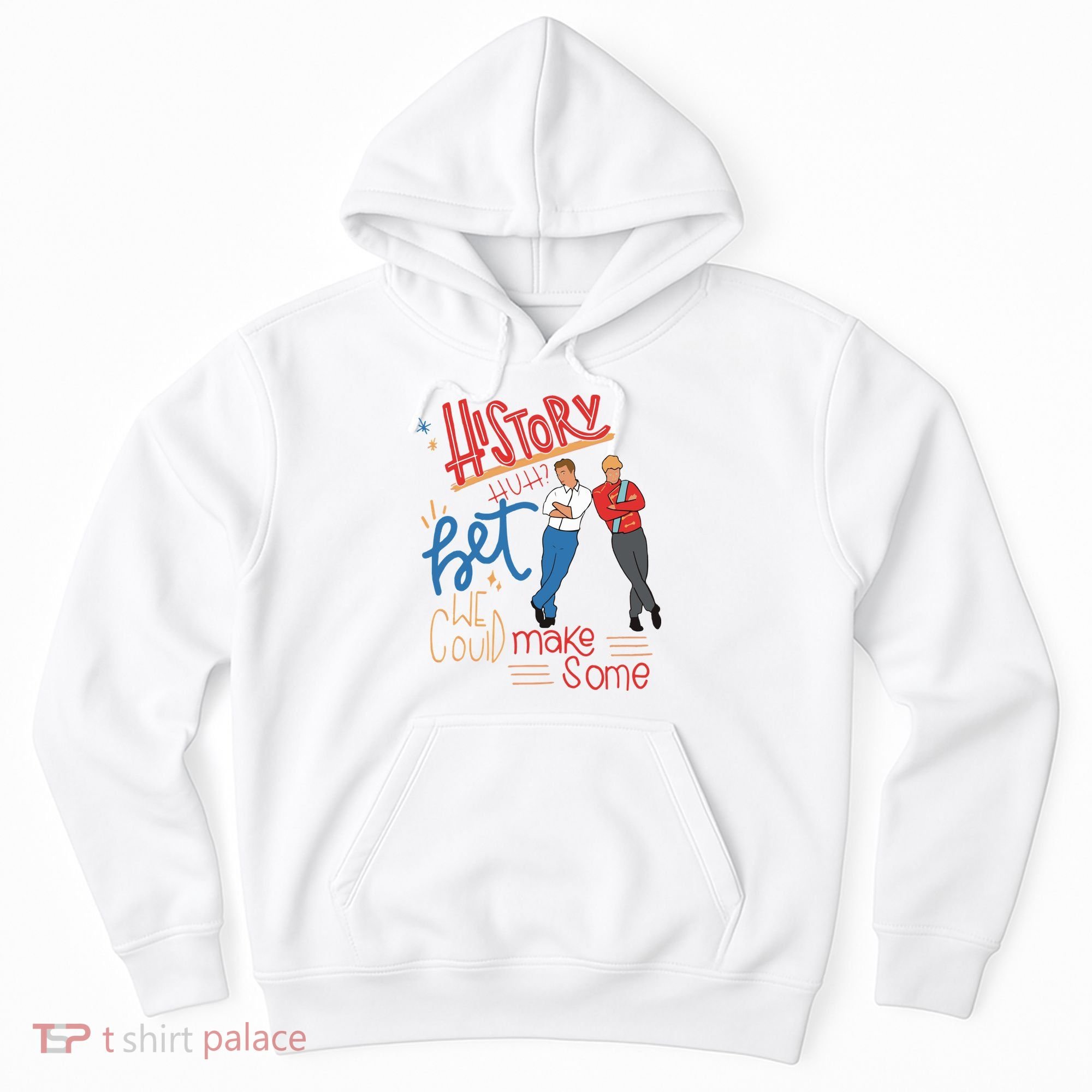 History Huh Red White And Royal Blue Hoodie