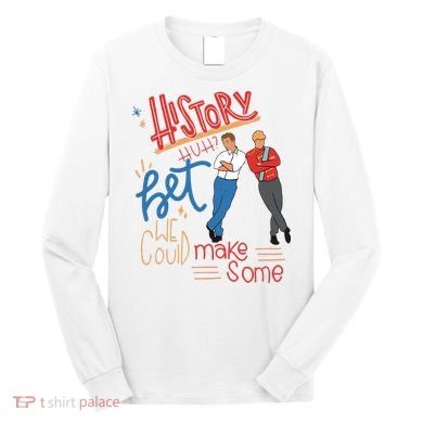 History Huh Red White And Royal Blue Long Sleeve Shirt