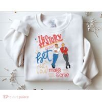 History Huh Red White And Royal Blue Sweatshirt thumb 2