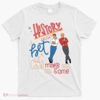 History Huh Red White And Royal Blue T-Shirt thumb 0