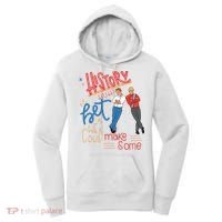 History Huh Red White And Royal Blue Women's Hoodie thumb 0