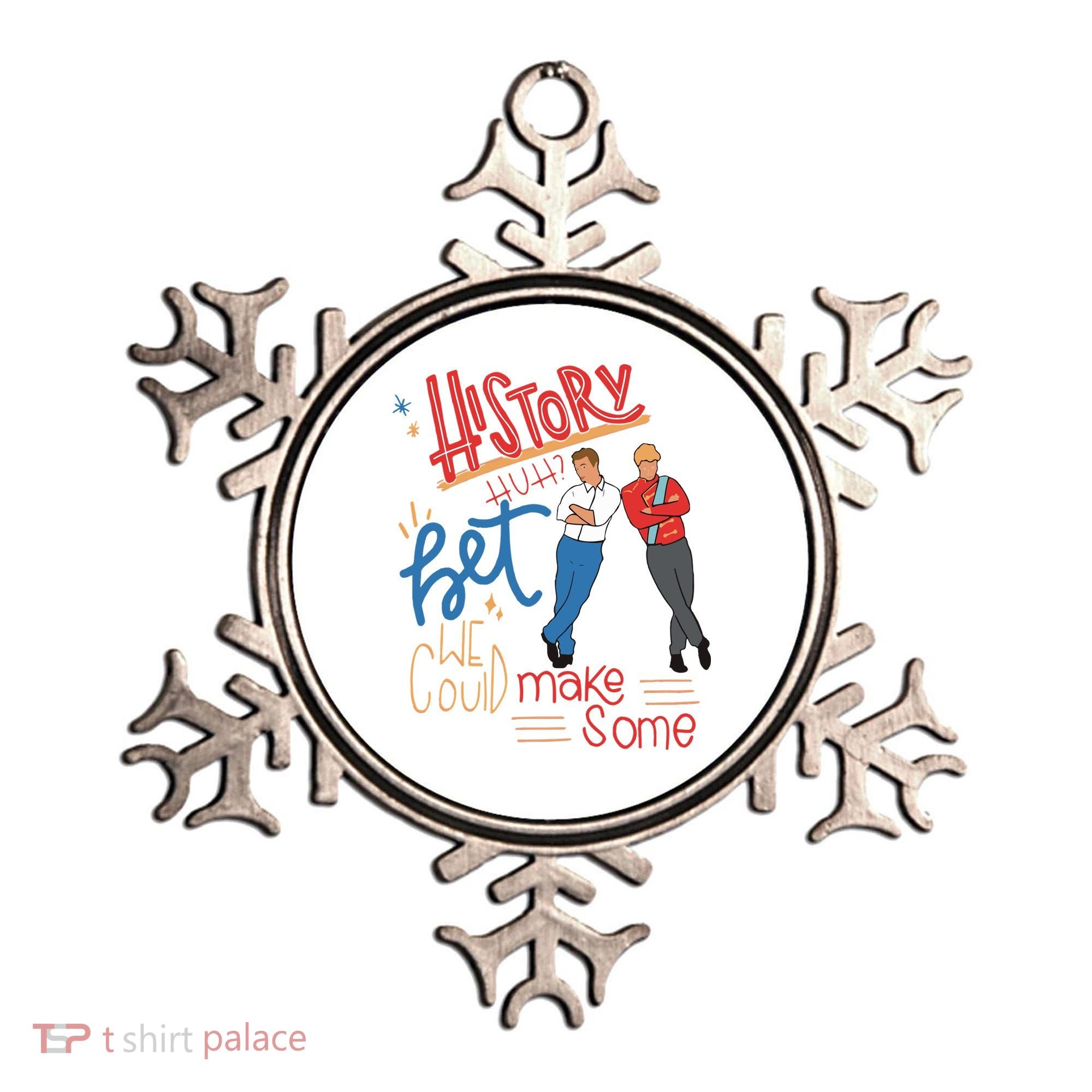 History Huh Red White And Royal Blue Ornament