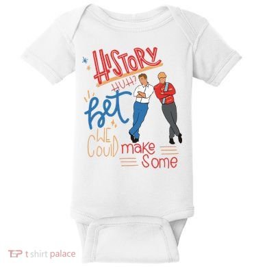 History Huh Red White And Royal Blue Baby Bodysuit