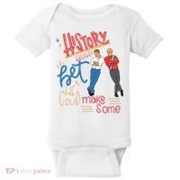 History Huh Red White And Royal Blue Baby Bodysuit thumb 0