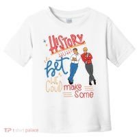 History Huh Red White And Royal Blue Toddler T-Shirt thumb 0