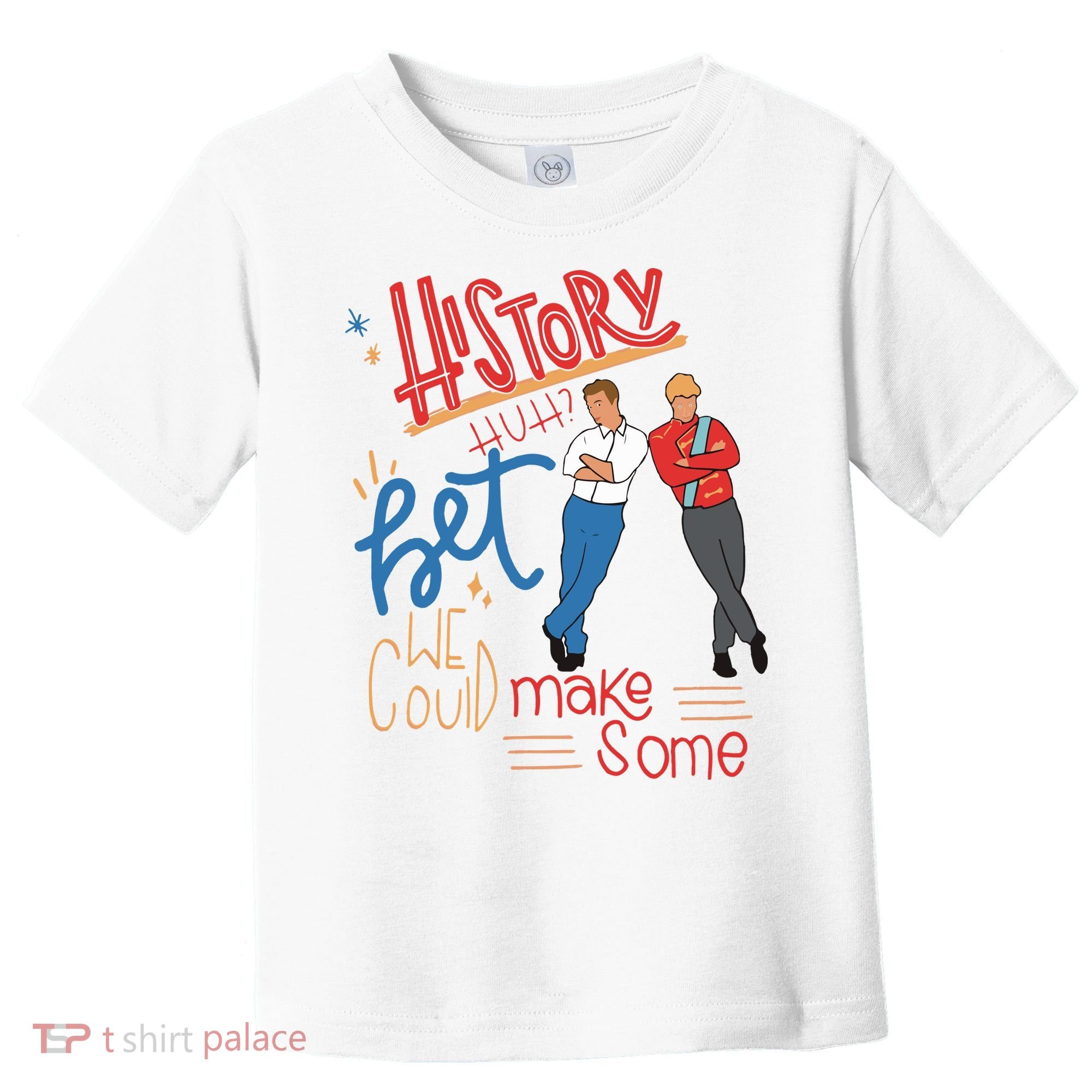 History Huh Red White And Royal Blue Toddler T-Shirt