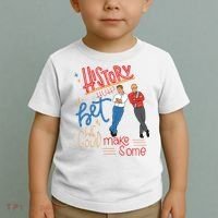 History Huh Red White And Royal Blue Toddler T-Shirt thumb 2