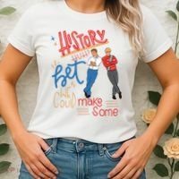 History Huh Red White And Royal Blue Women's T-Shirt thumb 2