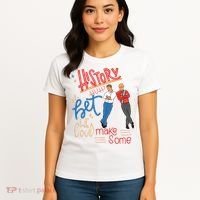 History Huh Red White And Royal Blue Women's T-Shirt thumb 4