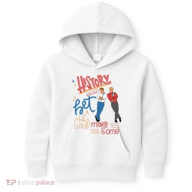 History Huh Red White And Royal Blue Kids Hoodie
