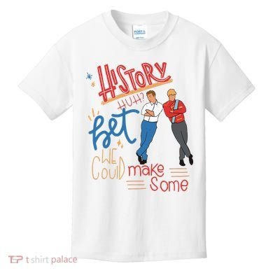 History Huh Red White And Royal Blue Kids T-Shirt