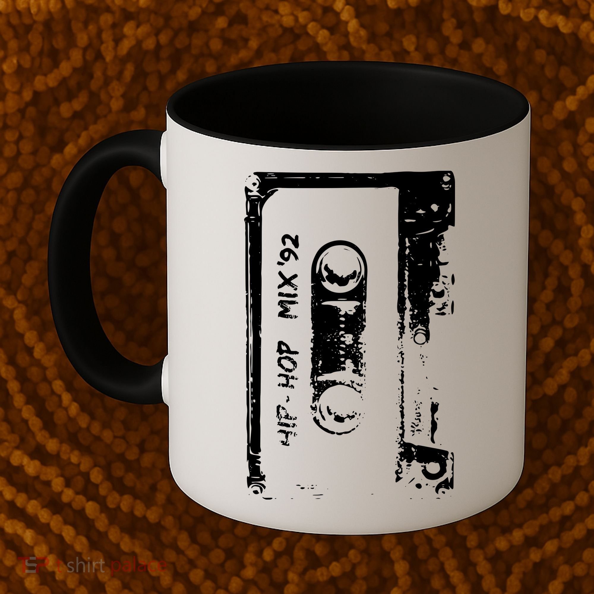 Hip Hop Rap Mixtape Cassette DJ Retro 90s Coffee Mug