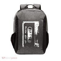 Hip Hop Rap Mixtape Cassette DJ Retro 90s Vector Backpack thumb 0