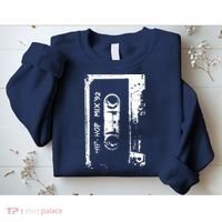 Hip Hop Rap Mixtape Cassette DJ Retro 90s Sweatshirt thumb 2