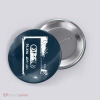 Hip Hop Rap Mixtape Cassette DJ Retro 90s Button thumb 0