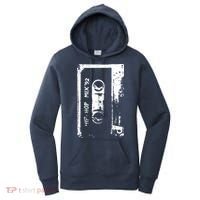 Hip Hop Rap Mixtape Cassette DJ Retro 90s Women's Hoodie thumb 0
