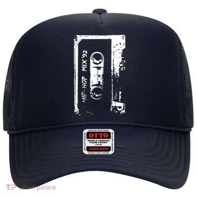 Hip Hop Rap Mixtape Cassette DJ Retro 90s Hat