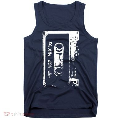 Hip Hop Rap Mixtape Cassette DJ Retro 90s Tank Top