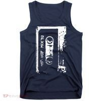 Hip Hop Rap Mixtape Cassette DJ Retro 90s Tank Top thumb 0