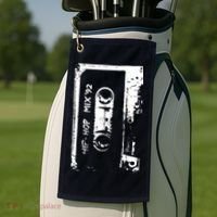 Hip Hop Rap Mixtape Cassette DJ Retro 90s Golf Towel thumb 2