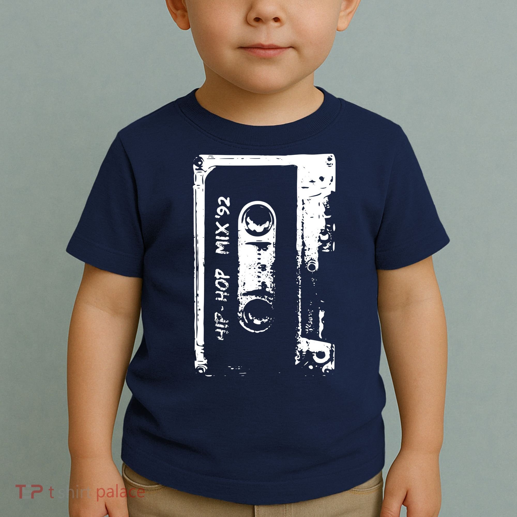 Hip Hop Rap Mixtape Cassette DJ Retro 90s Toddler T-Shirt