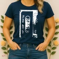 Hip Hop Rap Mixtape Cassette DJ Retro 90s Women's T-Shirt thumb 2