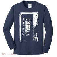 Hip Hop Rap Mixtape Cassette DJ Retro 90s Kids Long Sleeve Shirt thumb 0