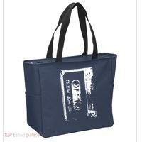 Hip Hop Rap Mixtape Cassette DJ Retro 90s Tote Bag thumb 2