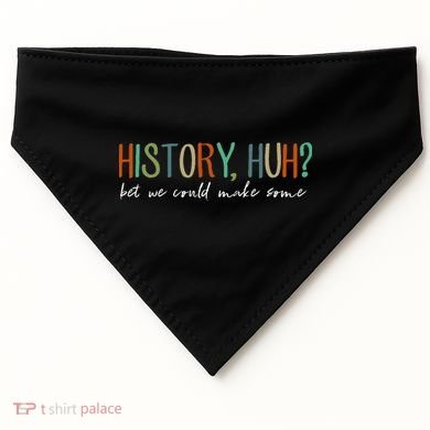 History Huh Red White And Royal Blue USA-Made Doggie Bandana