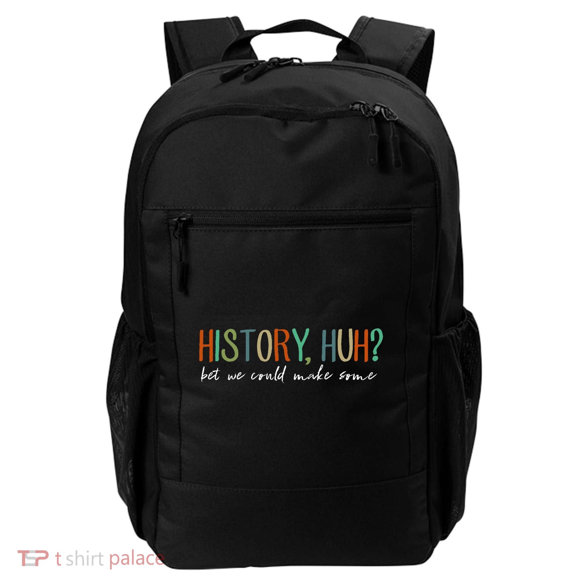 History Huh Red White And Royal Blue Backpack