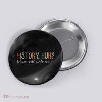 History Huh Red White And Royal Blue Button thumb 0