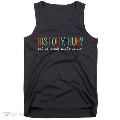 History Huh Red White And Royal Blue Tank Top